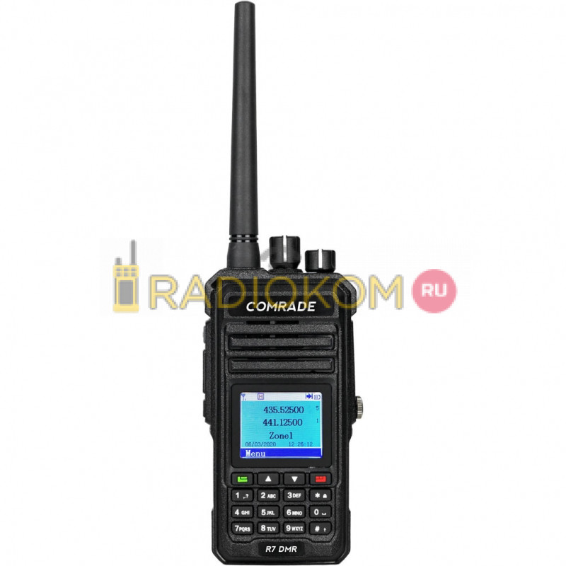 Аналого-цифровая радиостанция Comrade R7 DMR NEW